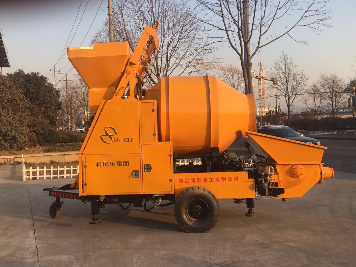 青科重工攪拌拖泵 青科重工攪拌拖泵