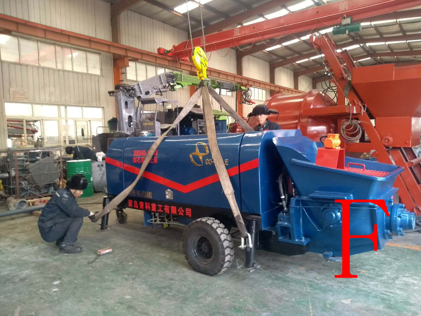 青科重工 混凝土泵 細石泵 青科重工 混凝土泵 細石泵