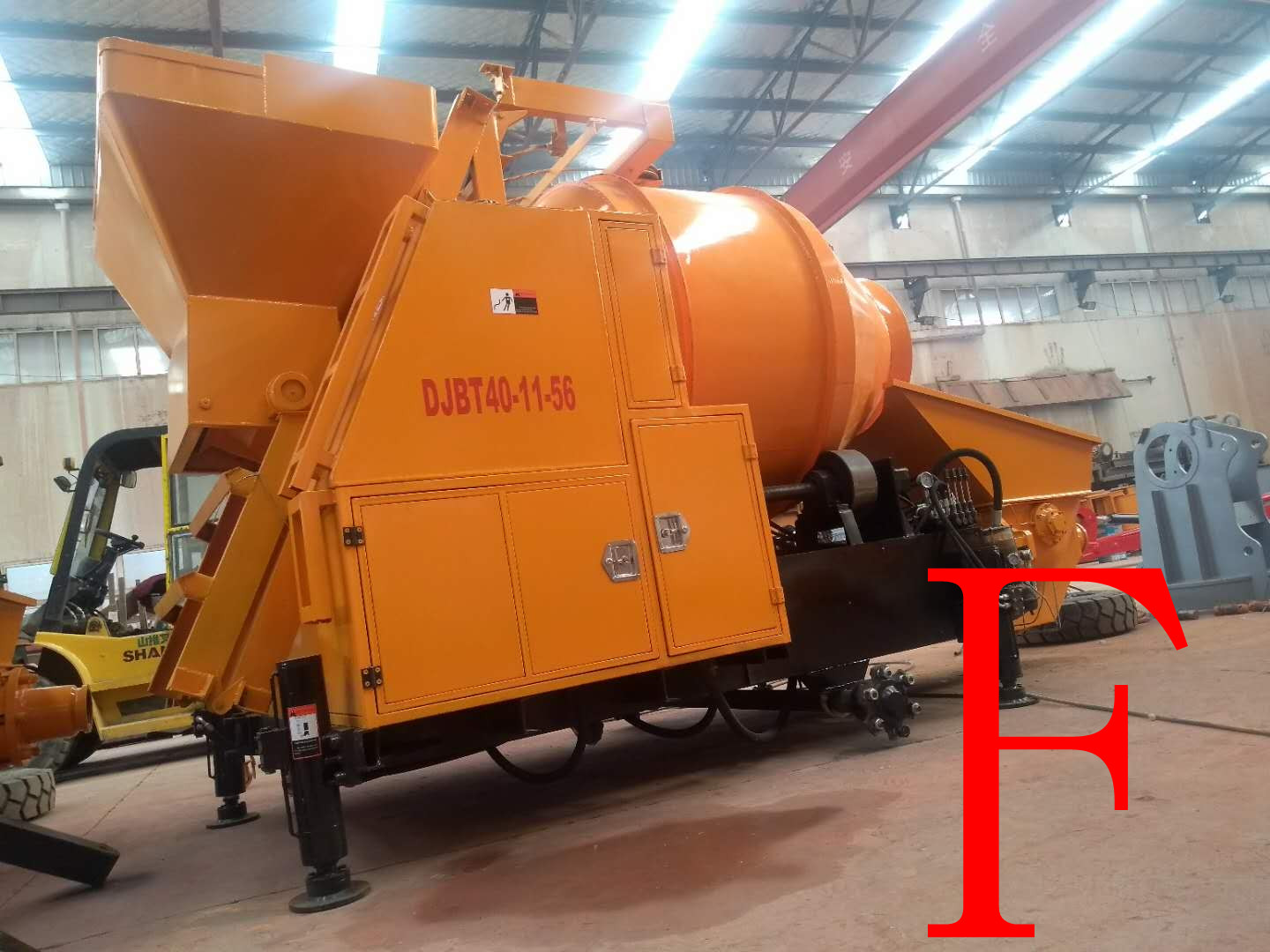 混凝土泵 青科重工 攪拌拖泵 混凝土泵 青科重工 攪拌拖泵