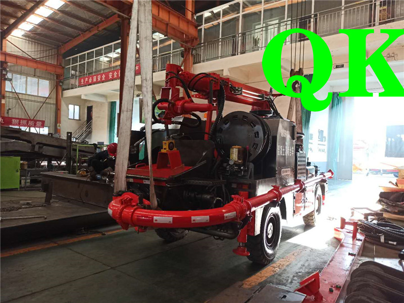 混凝土泵 青科重工 濕噴臺車 混凝土泵 青科重工 濕噴臺車