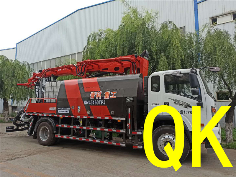 混凝土泵 青科重工 濕噴臺車 混凝土泵 青科重工 濕噴臺車