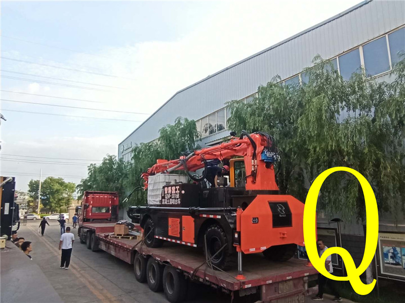 混凝土泵 青科重工 濕噴臺車 混凝土泵 青科重工 濕噴臺車