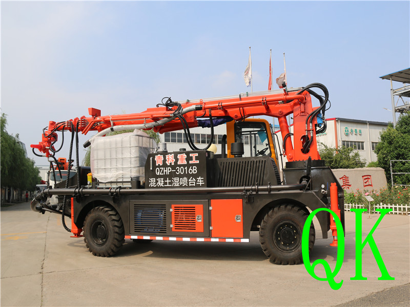 混凝土泵 青科重工 濕噴臺車 混凝土泵 青科重工 濕噴臺車