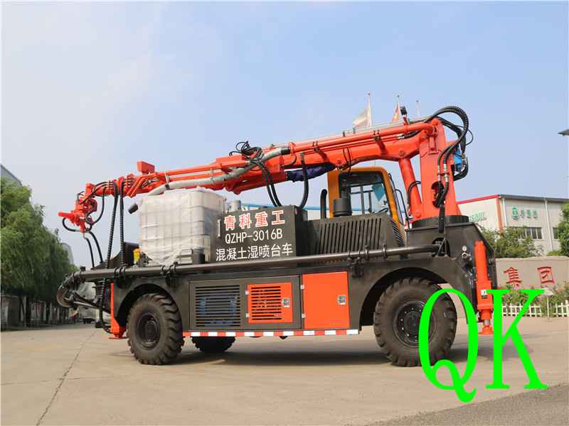 混凝土泵 青科重工 濕噴臺車 混凝土泵 青科重工 濕噴臺車