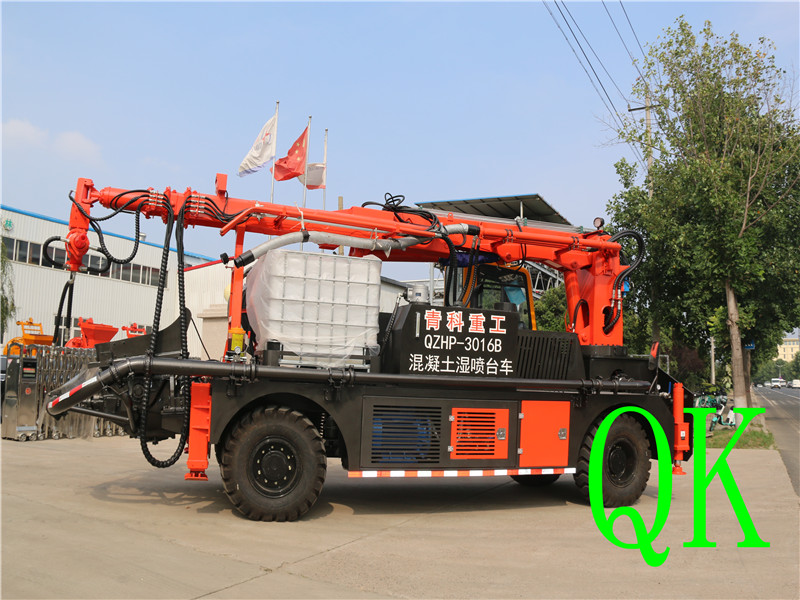 混凝土泵 青科重工 濕噴臺車 混凝土泵 青科重工 濕噴臺車