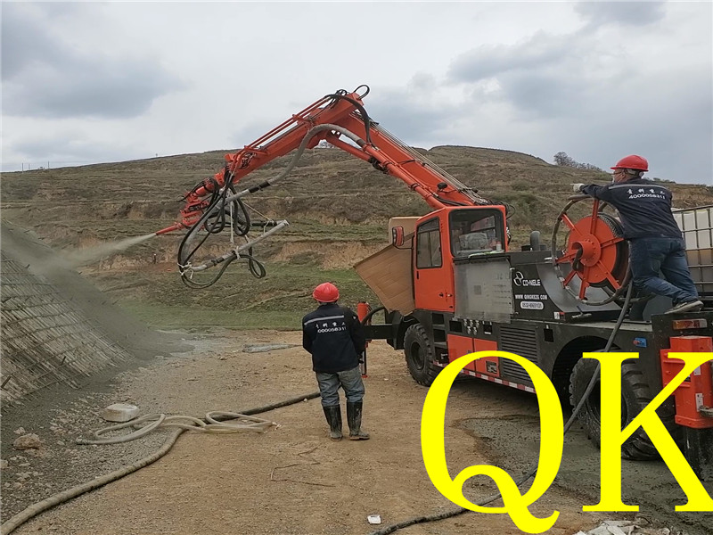 混凝土泵 青科重工 濕噴臺車 混凝土泵 青科重工 濕噴臺車