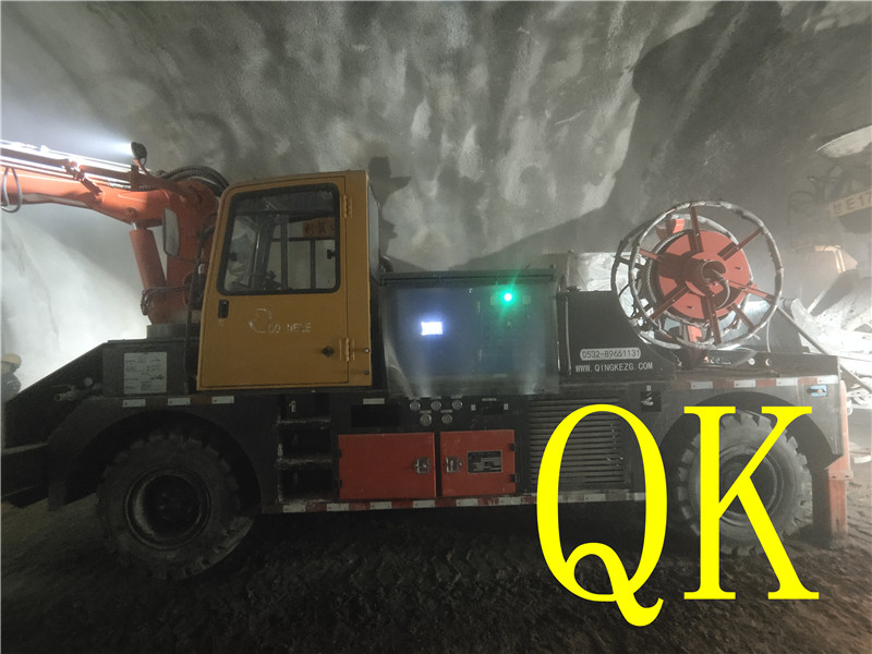 混凝土泵 青科重工 濕噴臺車 混凝土泵 青科重工 濕噴臺車