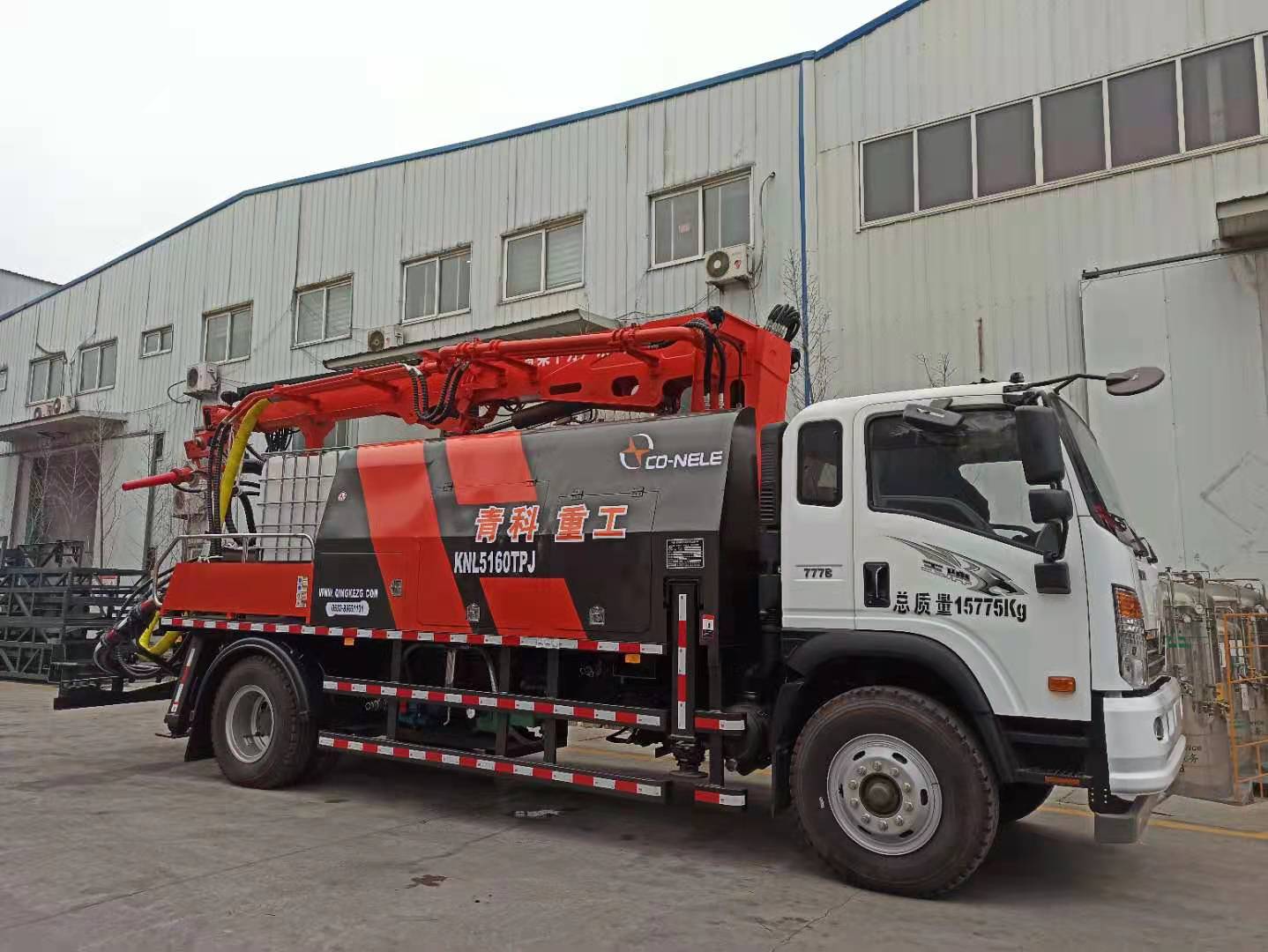 混凝土泵 濕噴臺(tái)車 青科重工 混凝土泵 濕噴臺(tái)車 青科重工