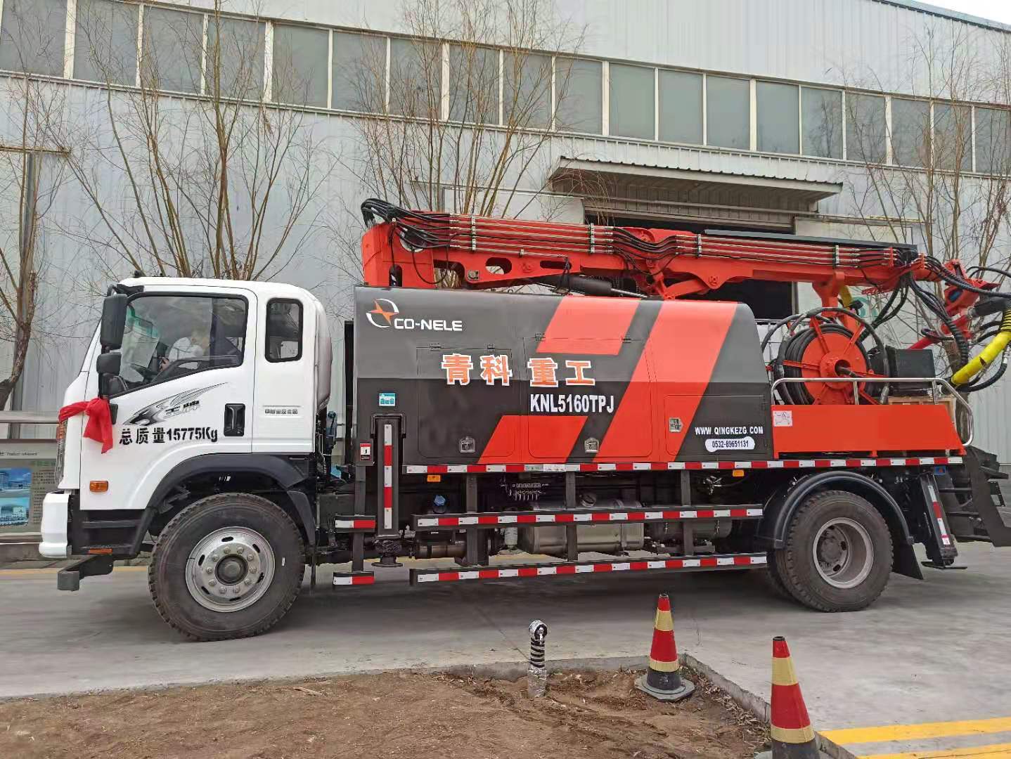 混凝土泵 濕噴臺(tái)車 青科重工 混凝土泵 濕噴臺(tái)車 青科重工