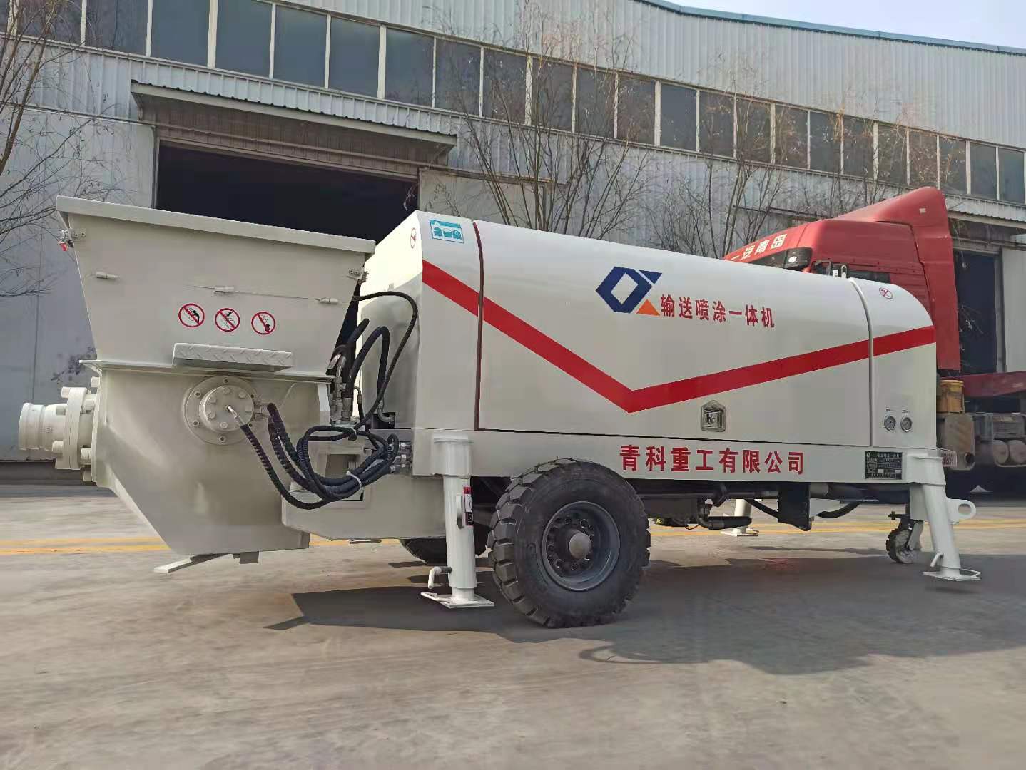 混凝土泵 濕噴臺車 噴涂機 混凝土泵 濕噴臺車 噴涂機