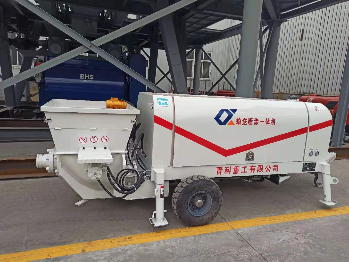 混凝土泵 濕噴臺車 噴涂機 混凝土泵 濕噴臺車 噴涂機