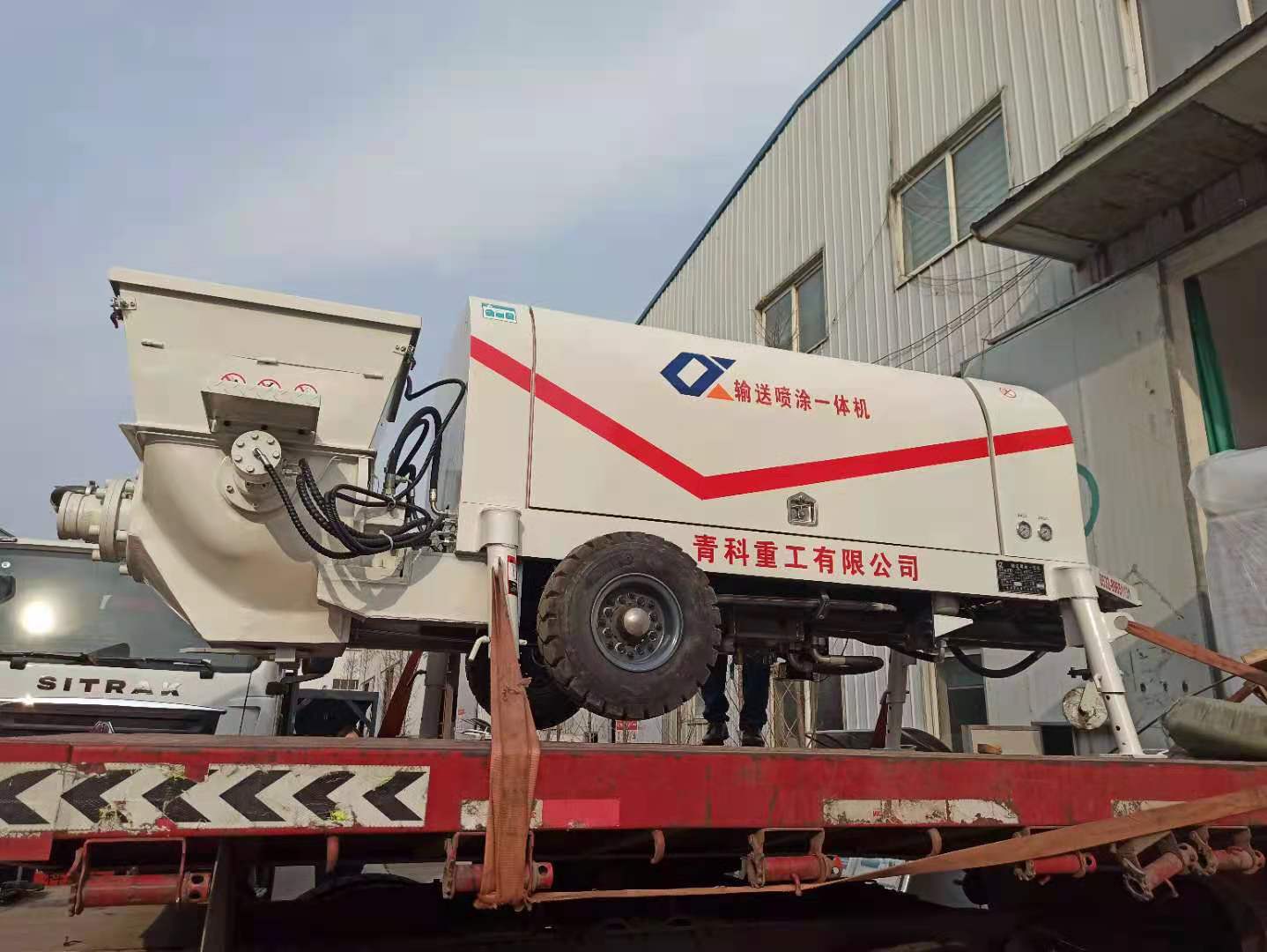 混凝土泵 濕噴臺車 噴涂機 混凝土泵 濕噴臺車 噴涂機