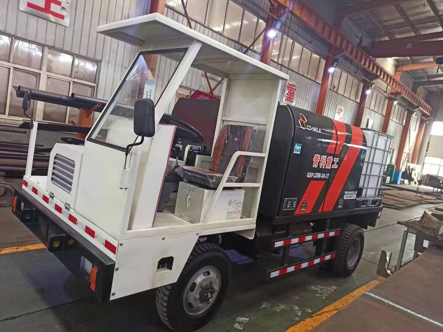 混凝土泵 青科重工 濕噴臺車 混凝土泵 青科重工 濕噴臺車