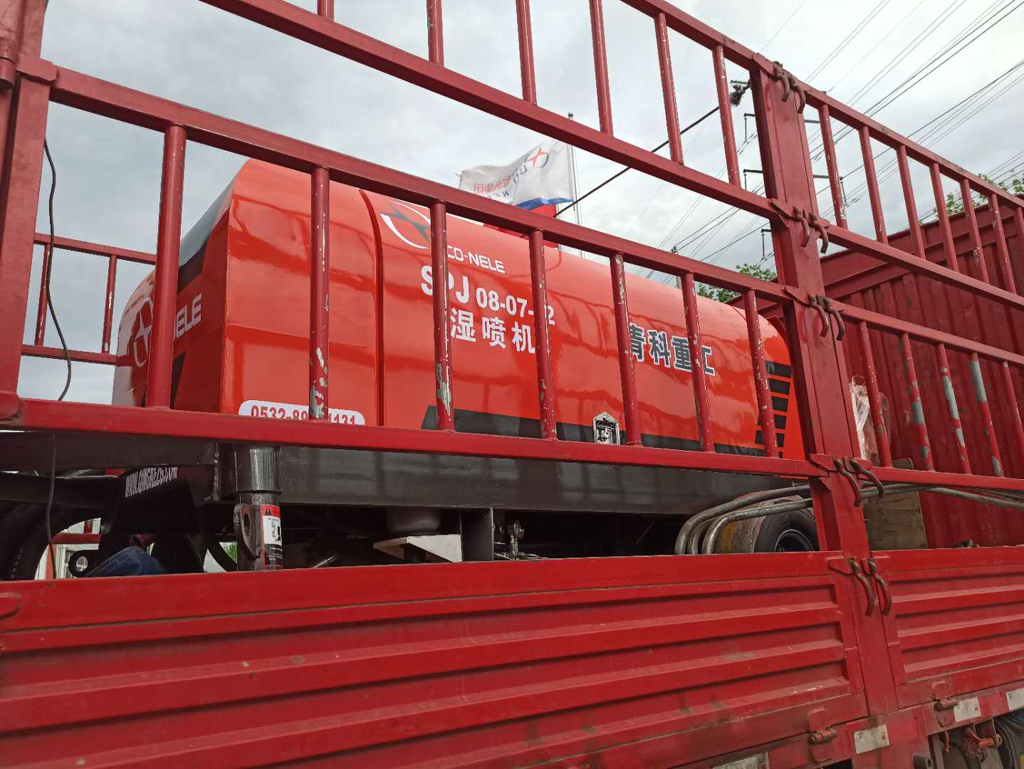 混凝土泵 青科重工 濕噴機 混凝土泵 青科重工 濕噴機