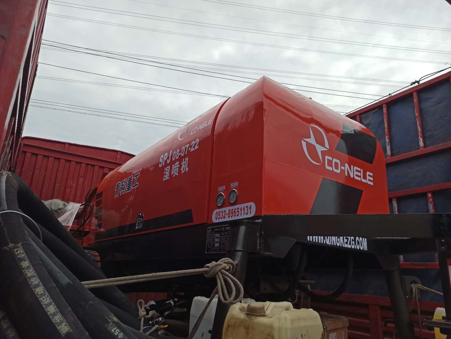 混凝土泵 青科重工 濕噴機 混凝土泵 青科重工 濕噴機