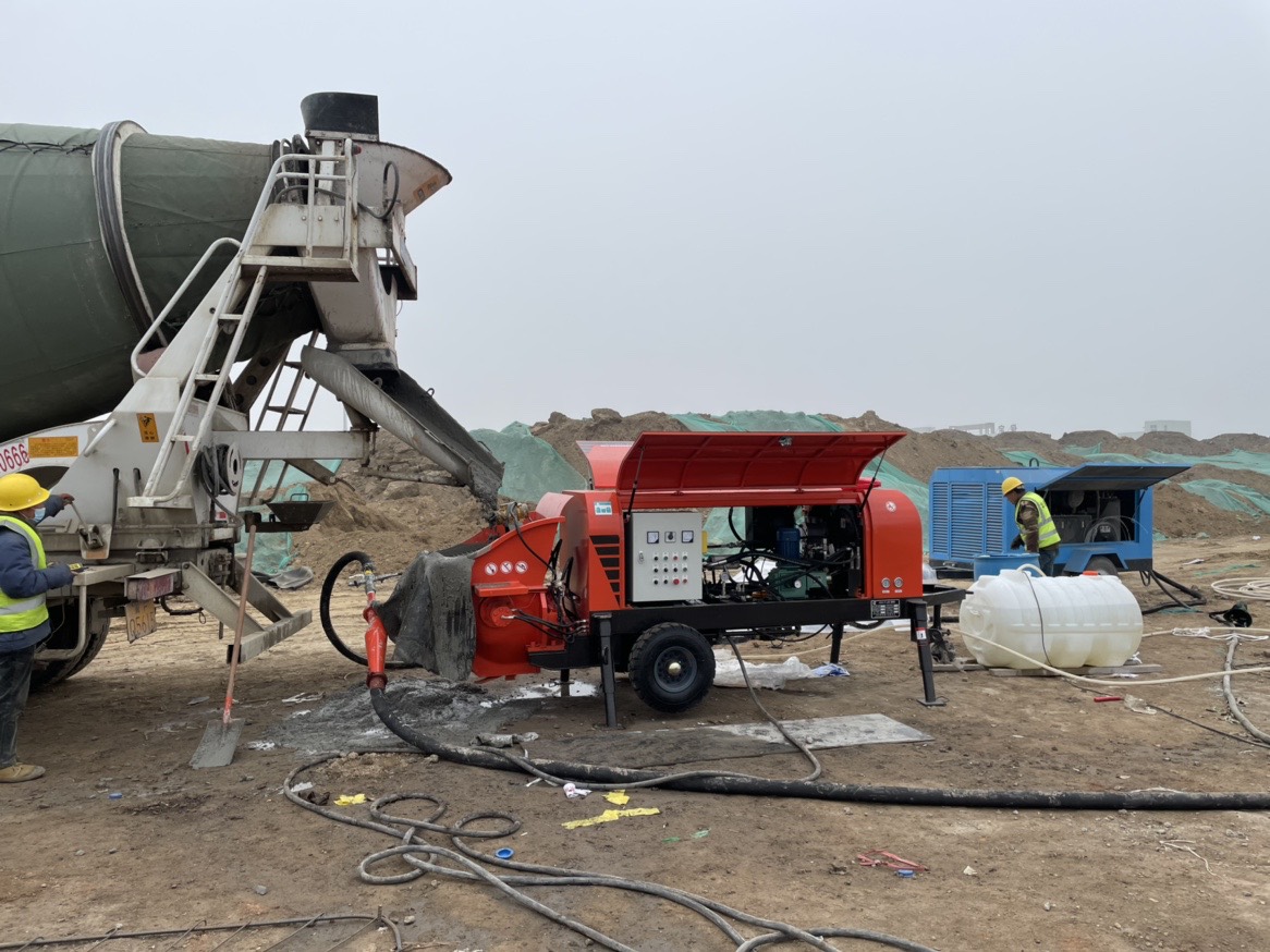 混凝土泵 青科重工 濕噴機 混凝土泵 青科重工 濕噴機