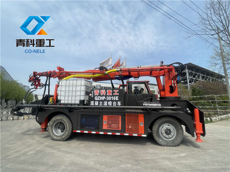 混凝土泵 濕噴臺車 青科重工 混凝土泵 濕噴臺車 青科重工