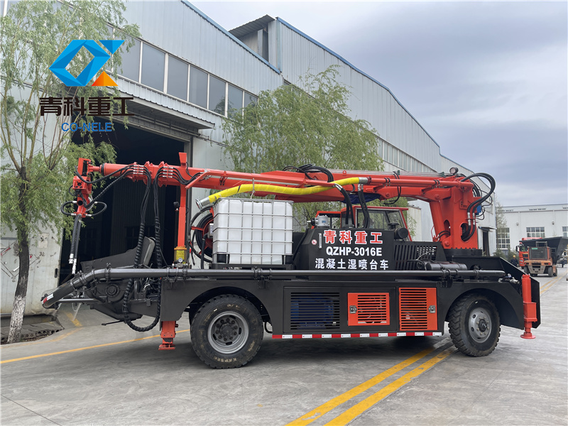 混凝土泵 濕噴臺車 青科重工 混凝土泵 濕噴臺車 青科重工