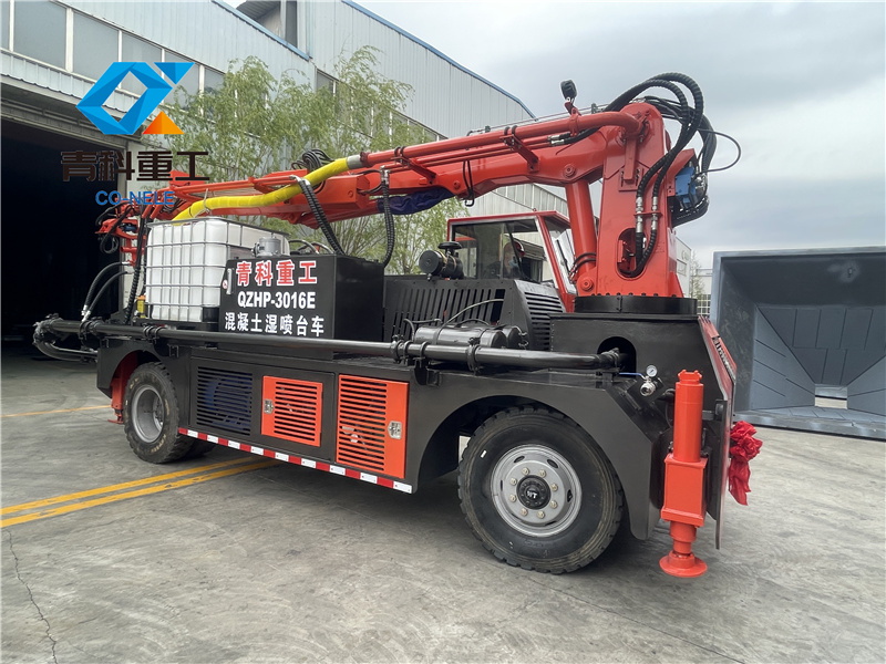 混凝土泵 濕噴臺車 青科重工 混凝土泵 濕噴臺車 青科重工