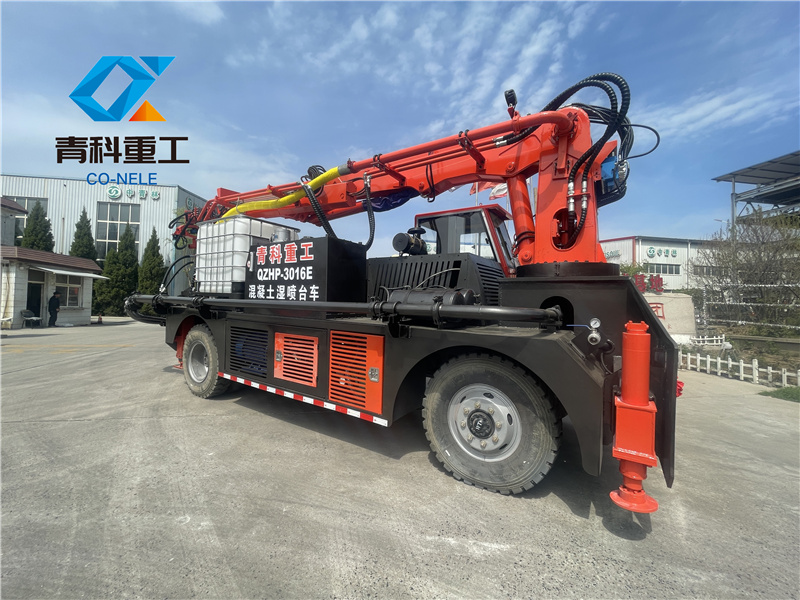 混凝土泵 濕噴臺車 青科重工 混凝土泵 濕噴臺車 青科重工