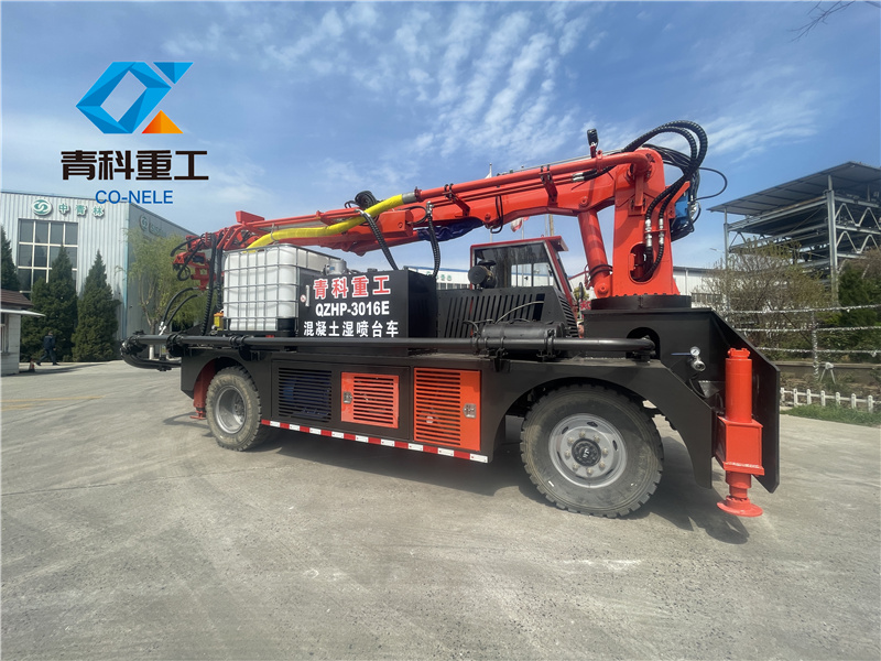 混凝土泵 濕噴臺車 青科重工 混凝土泵 濕噴臺車 青科重工