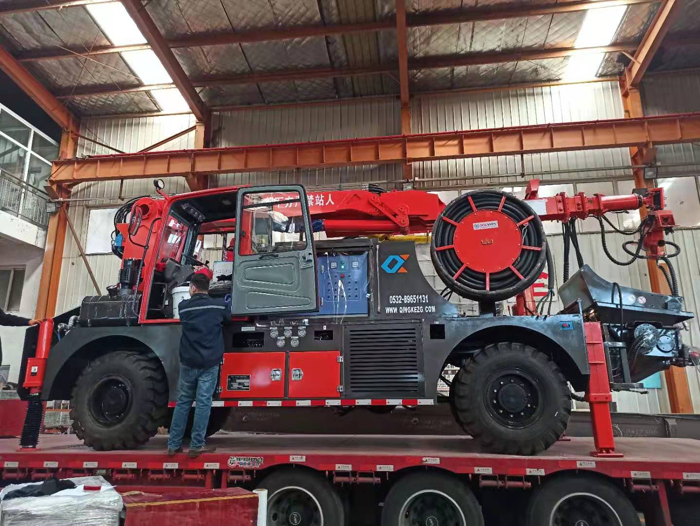 混凝土泵 青科重工 濕噴臺車 混凝土泵 青科重工 濕噴臺車