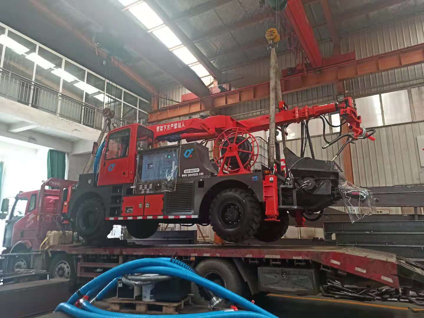 混凝土泵 青科重工 濕噴臺車 混凝土泵 青科重工 濕噴臺車