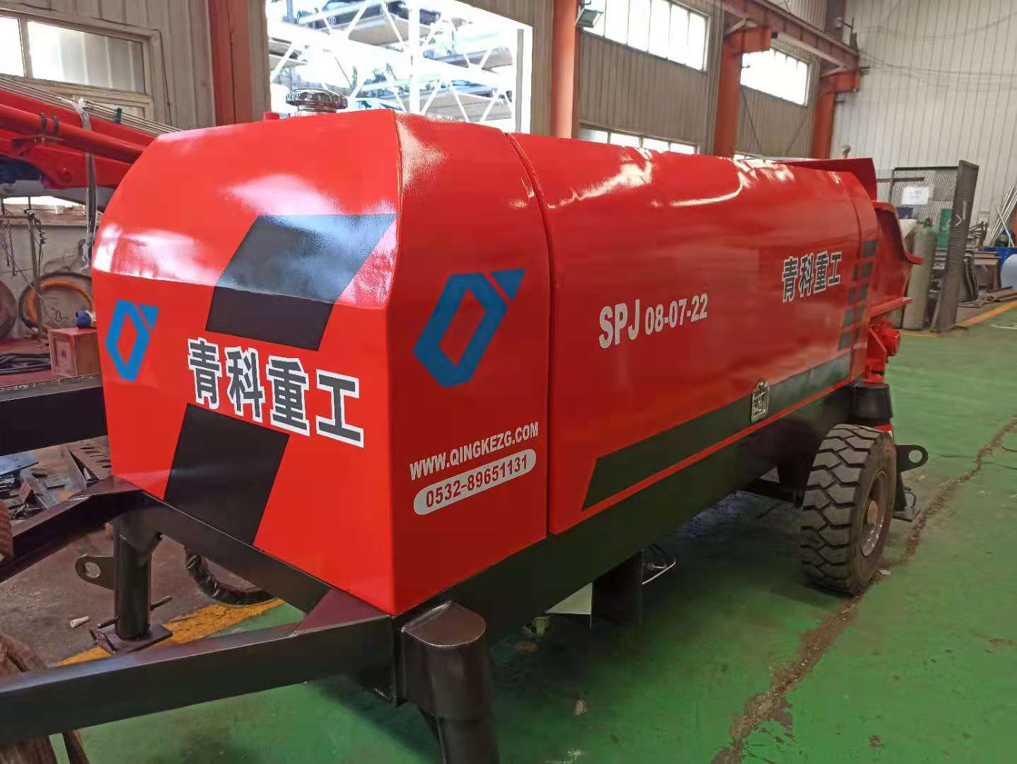 混凝土泵 青科重工 細(xì)石泵 混凝土泵 青科重工 細(xì)石泵