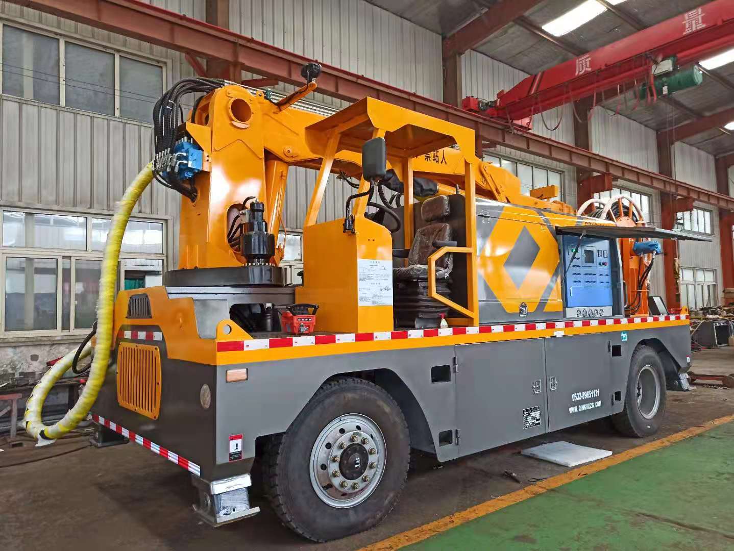 混凝土泵 青科重工 濕噴臺車 混凝土泵 青科重工 濕噴臺車