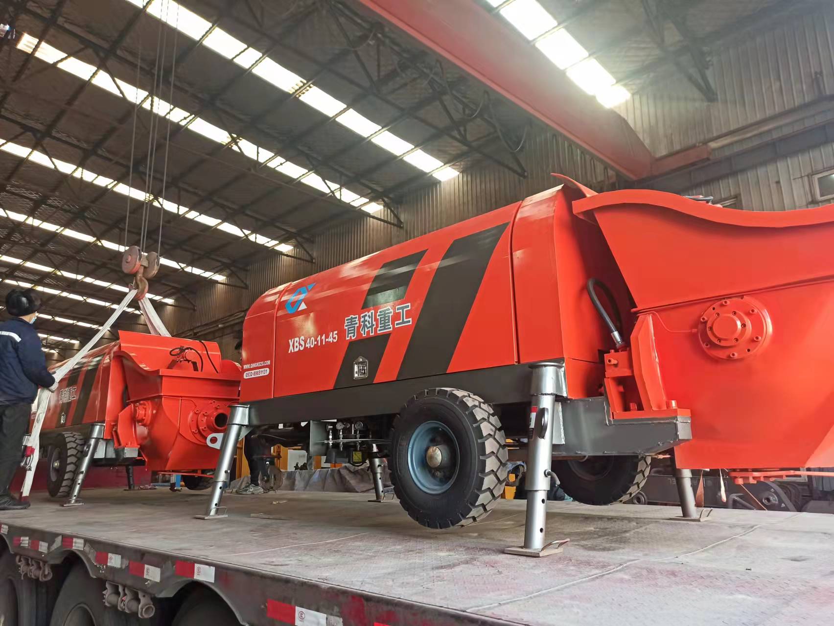 混凝土泵 細石泵 青科重工 混凝土泵 細石泵 青科重工